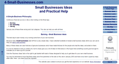 Desktop Screenshot of 4-small-businesses.com